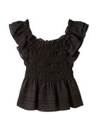 【フレイ アイディー/FRAY I.D】のフリルシャーリングデザインブラウス 人気、トレンドファッション・服の通販 founy(ファニー) ファッション Fashion レディースファッション Ladies' Fashion Online トップス・カットソー Tops/Tshirt シャツ/ブラウス Shirts/Blouses オフショルダー Off Shoulder ギャザー Gather コンパクト Compact シャーリング Shirring スリット Slit チェック Check 定番 Standard フリル Frills ボトム Bottom リボン Ribbon ワーク Work 夏 Summer thumbnail BLK[009]|ID: prp329100004584124 ipo3291000000032496031