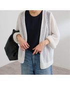 【フレームワーク/FRAMeWORK】のギマコットンカーディガン 人気、トレンドファッション・服の通販 founy(ファニー) ファッション Fashion レディースファッション Fashion for Women トップス・カットソー Cut & Sew Tops カーディガン・羽織り Layered Style Cardigans カーディガン Cardigan, Knitwear サロペット Overalls, Salopette ワイド Wide, Wide Fit エレガント 上品 Elegant 夏 Summer thumbnail ホワイト|ID: prp329100004584169 ipo3291000000033574214