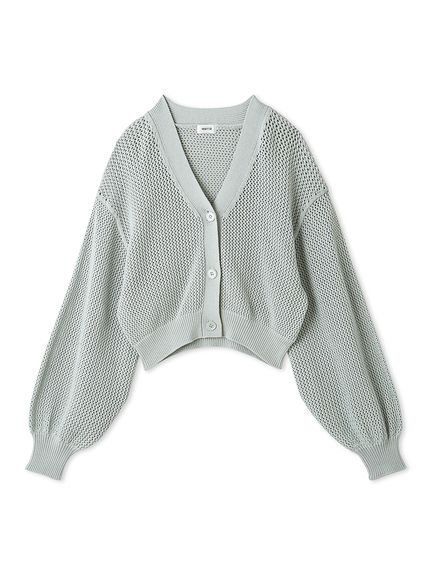 【フレイ アイディー/FRAY I.D】のメッシュVネックカーディガン インテリア・キッズ・メンズ・レディースファッション・服の通販 founy(ファニー) 　雑誌掲載アイテム　Magazine Items　ファッション雑誌　Fashion Magazines　キャンキャン　CanCam　ファッション　Fashion　レディースファッション　Ladies' Fashion Online　トップス・カットソー　Tops/Tshirt　カーディガン　Cardigans　Vネック　V-Neck　4月号　April Issue　アクセサリー　Accessories　カーディガン　Cardigan　スリーブ　Sleeve　デコルテ　Decolletage　メッシュ　Mesh　エレガント 上品　Elegant　雑誌　Magazine　MNT[021]|ID: prp329100004584221 ipo3291000000032646104
