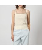 【ビューティ&ユース ユナイテッドアローズ/BEAUTY&YOUTH / UNITED ARROWS】のSteven Alan アイレット キャミソール WHITE|ID: prp329100004584233 ipo3291000000033651981