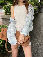 【スナイデル/SNIDEL】のシアープリーツシャツ 人気、トレンドファッション・服の通販 founy(ファニー) ファッション Fashion レディースファッション WOMEN トップス・カットソー Tops/Tshirt シャツ/ブラウス Shirts/Blouses インナー Inner 春 Spring シアー Sheer ジョーゼット Georgette ストレート Straight チェック Check フォルム Form S/S・春夏 Ss・Spring/Summer おすすめ Recommend 夏 Summer thumbnail LBLU[081]|ID: prp329100004584301 ipo3291000000032498586