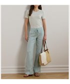【ラルフローレン/RALPH LAUREN】のリネン ワイドレッグパンツ 人気、トレンドファッション・服の通販 founy(ファニー) ファッション Fashion レディースファッション WOMEN パンツ Pants くるぶし Ankle ドローコード Draw Cord パッチ Patch フロント Front ポケット Pocket リネン Linen thumbnail 400ブルー|ID: prp329100004584343 ipo3291000000032498985