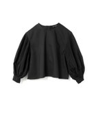 【マーコート/MARcourt】のmizuiro ind プリーツパフスリーブプルオーバー 人気、トレンドファッション・服の通販 founy(ファニー) ファッション Fashion レディースファッション Fashion for Women トップス・カットソー Cut & Sew Tops カジュアルプルオーバー・ニットトップス Pullovers & Knit Tops / Casual Pullovers ショート Short, Short Length ツイル Twist, Twisted Detail ブロード Broadcloth, Fine Cotton プリーツ Pleats, Pleated ポケット Pocket, Pocket Detail エレガント 上品 Elegant 無地 Plain, Solid Color thumbnail ブラック|ID: prp329100004584570 ipo3291000000032728240