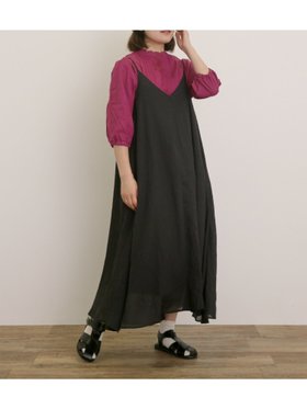 【サマンサモスモス/Samansa Mos2】のボイルキャミワンピース 人気、トレンドファッション・服の通販 founy(ファニー) ファッション Fashion レディースファッション Fashion for Women ワンピース Dresses キャミソールワンピース Camisole Dresses インナー Innerwear カットソー Cut and Sewn Top フレア Flare, Flared リラックス Relax, Relaxed Fit |ID:prp329100004584595