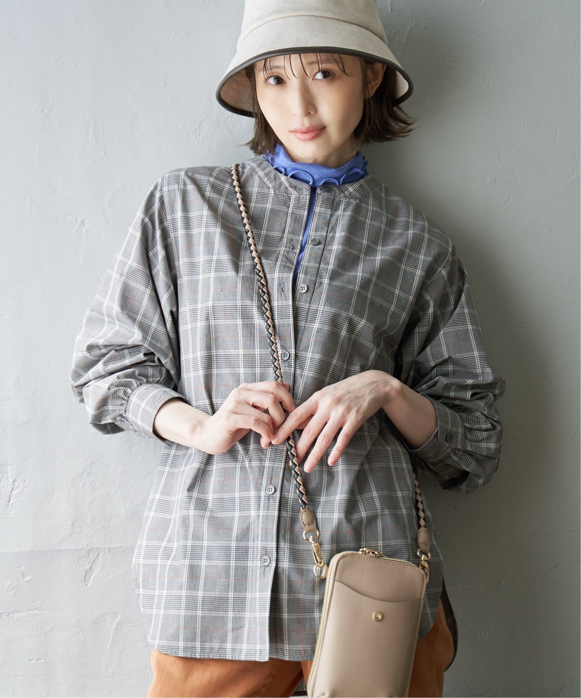 【イッカ/ikka】の前後2WAYバンドカラーシャツ インテリア・キッズ・メンズ・レディースファッション・服の通販 founy(ファニー) 　ファッション　Fashion　レディースファッション　Fashion for Women　トップス・カットソー　Cut & Sew Tops　シャツ・ブラウス・オフィスカジュアル　Elegant Blouses & Button-Ups　おすすめ　Recommended / Our Picks　インナー　Innerwear　スウェット / スエット　Sweatshirt, Sweatwear　スキッパー　Skipper, Open Collar　ベーシック　Basic, Essential　ロング　Long, Long-Length　春　Spring　ソノタA|ID: prp329100004584615 ipo3291000000032721002