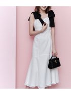 【セルフォード/CELFORD】の【CELFORD×MIKA】ショルダーリボンワンピース 人気、トレンドファッション・服の通販 founy(ファニー) ファッション Fashion レディースファッション Ladies' Fashion Online ワンピース Dress アクセサリー Accessories インナー Inner オーガンジー Organdy シアー Sheer デコルテ Decolletage ドット Dot フレア Flare プリント Print メッシュ Mesh ラップ Wrap リボン Ribbon ループ Loop エレガント 上品 Elegant thumbnail OWHT[002]|ID: prp329100004584618 ipo3291000000032502665