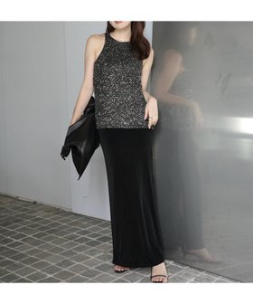 【アニュアンス/anuans】のアセテートカットナロースカート 人気、トレンドファッション・服の通販 founy(ファニー) ファッション Fashion レディースファッション Fashion for Women スカート Skirts カットソー Cut and Sewn Top シルク Silk, 100% Silk スリット Slit, Slit Detail フロント Front, Front Design ラグジュアリー Luxury, Elegant エレガント 上品 Elegant |ID:prp329100004584644