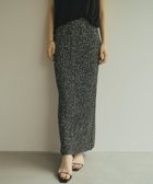 【アニュアンス/anuans】のスパンコールニットタイトスカート 人気、トレンドファッション・服の通販 founy(ファニー) ファッション Fashion レディースファッション Fashion for Women スカート Skirts シンプル Simple, Minimal スパンコール Sequins, Sequin Embellishment スリット Slit, Slit Detail ボトム Bottoms, Lower Wear ラグジュアリー Luxury, Elegant エレガント 上品 Elegant thumbnail BLACK|ID: prp329100004584646 ipo3291000000033058874