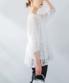 【アーバンリサーチ ロッソ/URBAN RESEARCH ROSSO】のラメジャガードペプラムブラウス 人気、トレンドファッション・服の通販 founy(ファニー) ファッション Fashion レディースファッション Fashion for Women トップス・カットソー Cut & Sew Tops シャツ・ブラウス・オフィスカジュアル Elegant Blouses & Button-Ups 2025年 2025 2025春夏・S/S Spring/Summer 2025 SS25 アクセサリー Fashion Accessories サテン Satin, Glossy Fabric スリム Slim, Slim Fit タイトスカート Pencil Skirt, Tight Skirt ドット Polka Dot, Dot Pattern バランス Balance, Style Balance ブローチ Brooch, Pin Brooch ミックス Mix, Mixed Style 夏 Summer S/S・春夏 SS, Spring/Summer, Warm Season thumbnail WHITE|ID: prp329100004584655 ipo3291000000033056471