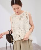 【フレームワーク/FRAMeWORK】のコットン刺繍ブラウス ナチュラル|ID: prp329100004584670 ipo3291000000032754166
