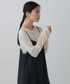 【レプシィム ローリーズファーム/LEPSIM LOWRYS FARM】の【累計販売数5万枚突破】袖切り替えプルオーバー 人気、トレンドファッション・服の通販 founy(ファニー) ファッション Fashion レディースファッション Fashion for Women トップス・カットソー Cut & Sew Tops カジュアルプルオーバー・ニットトップス Pullovers & Knit Tops / Casual Pullovers カットソー Cut and Sewn Top シアー Sheer, See-Through チュール Tulip, Tulip Motif ベスト Vest, Waistcoat 夏 Summer thumbnail オフホワイト×レース06|ID: prp329100004584802 ipo3291000000036159819