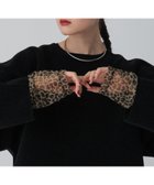 【レプシィム ローリーズファーム/LEPSIM LOWRYS FARM】の【累計販売数5万枚突破】袖切り替えプルオーバー 人気、トレンドファッション・服の通販 founy(ファニー) ファッション Fashion レディースファッション Fashion for Women トップス・カットソー Cut & Sew Tops カジュアルプルオーバー・ニットトップス Pullovers & Knit Tops / Casual Pullovers カットソー Cut and Sewn Top シアー Sheer, See-Through チュール Tulip, Tulip Motif ベスト Vest, Waistcoat 夏 Summer thumbnail ブラック×レオパード50|ID: prp329100004584802 ipo3291000000036159849