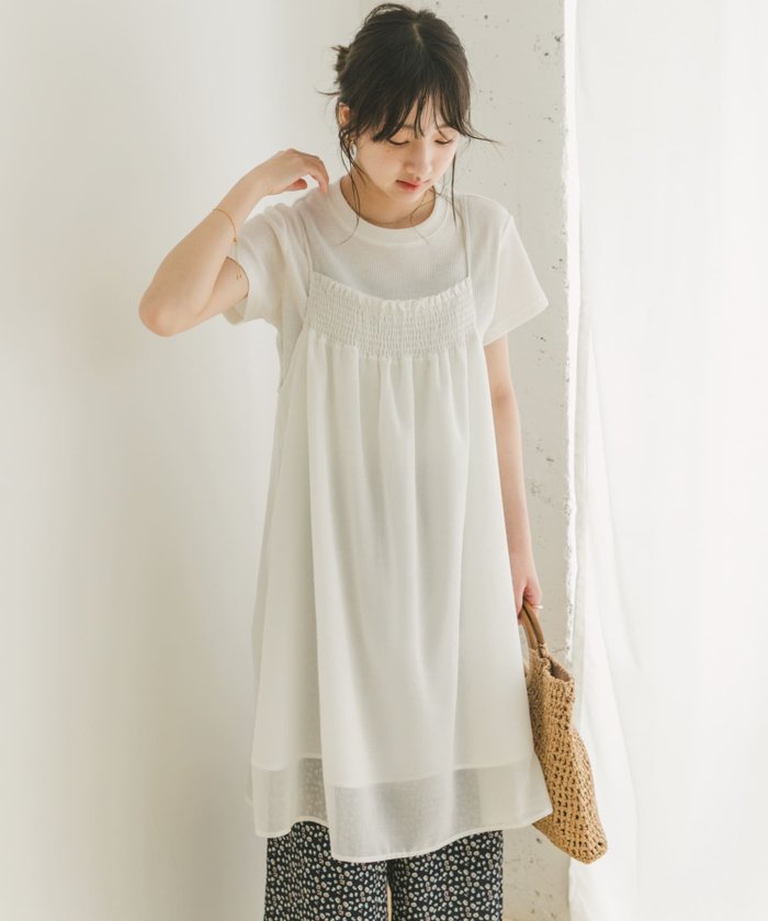 【アイテムズアーバンリサーチ/ITEMS URBAN RESEARCH】のボイルチュニックキャミソール インテリア・キッズ・メンズ・レディースファッション・服の通販 founy(ファニー) https://founy.com/ ファッション Fashion レディースファッション Fashion for Women トップス・カットソー Cut & Sew Tops キャミソール&ノースリーブ Camisoles & Sleeveless Tops 2025年 2025 2025春夏・S/S Spring/Summer 2025 SS25 インナー Innerwear キャミソール Camisole, Spaghetti Strap Top シンプル Simple, Minimal チュニック Tunic, Long Top ベーシック Basic, Essential ボトム Bottoms, Lower Wear 夏 Summer S/S・春夏 SS, Spring/Summer, Warm Season |ID: prp329100004584811 ipo3291000000033568222