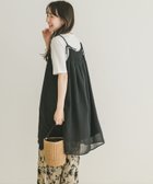 【アイテムズアーバンリサーチ/ITEMS URBAN RESEARCH】のボイルチュニックキャミソール BLK|ID: prp329100004584811 ipo3291000000033568224