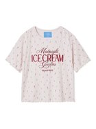 【ジェラート ピケ/gelato pique】の【接触冷感】アイス柄ワッフルプルオーバー PNK[066]|ID: prp329100004584841 ipo3291000000032699076