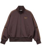 【エックスガール/X-girl】のPENCIL SCRIPT LOGO 2WAY TRACK JACKET BROWN|ID: prp329100004584849 ipo3291000000032504844