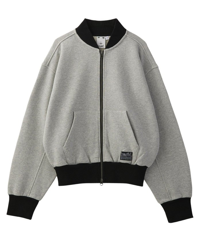 【エックスガール/X-girl】のZIP UP SWEAT BLOUSON X-girl インテリア・キッズ・メンズ・レディースファッション・服の通販 founy(ファニー) https://founy.com/ ファッション Fashion レディースファッション Fashion for Women アウター Coat / Outerwear Collection ブルゾンジャケット・スポーティアウター Blouson Jackets トップス・カットソー Cut & Sew Tops レディースパーカー・カジュアルフーディー Casual Hoodies & Sweatshirts スウェット・クルーネックトップス Sweatshirts & Crewnecks / Relaxed Fit Sweat Tops シンプル Simple, Minimal スウェット / スエット Sweatshirt, Sweatwear パーカー Hoodie, Parka ブルゾン Blouson, Bomber Jacket ポケット Pocket, Pocket Detail ルーズ Loose, Oversized ロング Long, Long-Length ワンポイント One Point, Statement Accent 旅行 Travel A/W・秋冬 Autumn/Winter 長袖 Long Sleeve, Full Sleeve |ID: prp329100004584853 ipo3291000000032504874