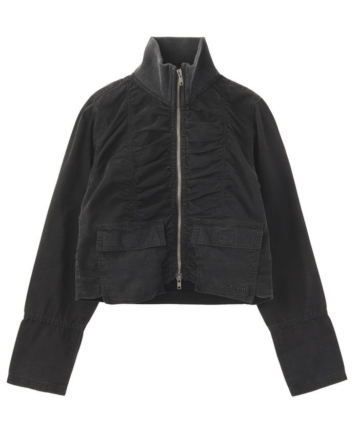 【エックスガール/X-girl】のSHIRRING SHIRT JACKET X-girl インテリア・キッズ・メンズ・レディースファッション・服の通販 founy(ファニー) https://founy.com/ ファッション Fashion レディースファッション Fashion for Women アウター Coat / Outerwear Collection レディースジャケット・軽アウター Jackets トップス・カットソー Cut & Sew Tops シャツ・ブラウス・オフィスカジュアル Elegant Blouses & Button-Ups おすすめ Recommended / Our Picks コンパクト Compact, Small Size シャーリング Shirring, Ruched ショート Short, Short Length シンプル Simple, Minimal ジャケット Jacket, Outerwear デニム Denim, Jeans Material トレンド Trend, Trending Now バランス Balance, Style Balance フロント Front, Front Design ポケット Pocket, Pocket Detail ワンポイント One Point, Statement Accent 今季 This Season, Current Season 旅行 Travel 長袖 Long Sleeve, Full Sleeve |ID: prp329100004584855 ipo3291000000032504894