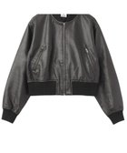 【エックスガール/X-girl】のDISTRESSED FAUX LEATHER COMPACT BLOUSON 人気、トレンドファッション・服の通販 founy(ファニー) ファッション Fashion レディースファッション Ladies' Fashion Online アウター Coat Outerwear ブルゾン Blouson/Jackets おすすめ Recommend コンパクト Compact ショート Short ジャケット Jacket デニム Denim メタル Metal 旅行 Travel 長袖 Long Sleeve thumbnail BLACK|ID: prp329100004584856 ipo3291000000032504905
