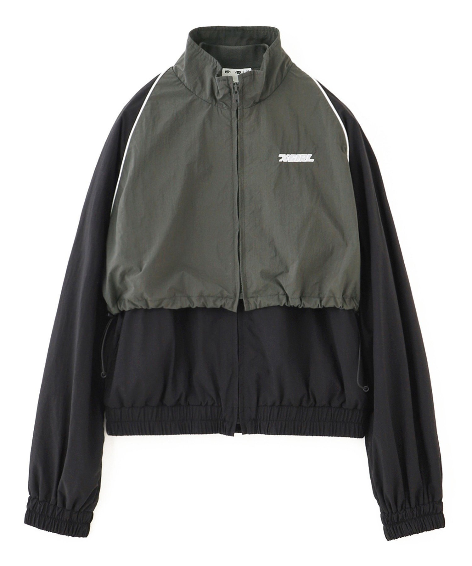 【エックスガール/X-girl】の3WAY TRACK JACKET X-girl インテリア・キッズ・メンズ・レディースファッション・服の通販 founy(ファニー) 　ファッション　Fashion　レディースファッション　Ladies' Fashion Online　アウター　Coat Outerwear　ジャケット　Jackets　おすすめ　Recommend　アンサンブル　Ensemble　クロップド　Cropped　サテン　Satin　ショート　Short　ジャケット　Jacket　スポーツ　Sports　デニム　Denim　パッチ　Patch　ベスト　Vest　メッシュ　Mesh　ワンポイント　One Point　旅行　Travel　長袖　Long Sleeve　BLACK|ID: prp329100004584857 ipo3291000000032504921