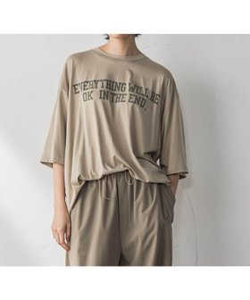 【メイソングレイ/MAYSON GREY】の前後ドッキングロゴTシャツ≪洗濯機で洗える≫ 人気、トレンドファッション・服の通販 founy(ファニー) ファッション Fashion レディースファッション Fashion for Women トップス・カットソー Cut & Sew Tops シャツ・ブラウス・オフィスカジュアル Elegant Blouses & Button-Ups ロングTシャツ・Tシャツ Longline T-Shirts & Tees 洗える Machine Washable カットソー Cut and Sewn Top ドッキング Docking, Mixed Material バランス Balance, Style Balance ボトム Bottoms, Lower Wear 夏 Summer |ID:prp329100004584876
