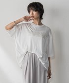 【メイソングレイ/MAYSON GREY】の前後ドッキングロゴTシャツ≪洗濯機で洗える≫ 人気、トレンドファッション・服の通販 founy(ファニー) ファッション Fashion レディースファッション Fashion for Women トップス・カットソー Cut & Sew Tops シャツ・ブラウス・オフィスカジュアル Elegant Blouses & Button-Ups ロングTシャツ・Tシャツ Longline T-Shirts & Tees 洗える Machine Washable カットソー Cut and Sewn Top ドッキング Docking, Mixed Material バランス Balance, Style Balance ボトム Bottoms, Lower Wear 夏 Summer thumbnail オフホワイト|ID: prp329100004584876 ipo3291000000033222654
