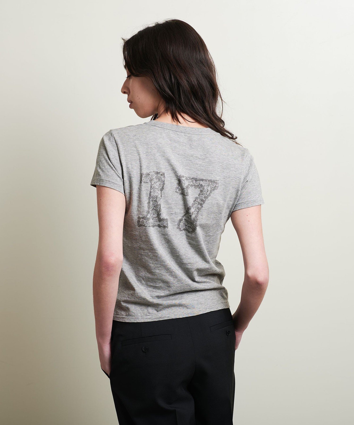 【ビューティ&ユース ユナイテッドアローズ/BEAUTY&YOUTH / UNITED ARROWS】のATTISESSION OBSESSION コットン Tシャツ インテリア・キッズ・メンズ・レディースファッション・服の通販 founy(ファニー) 　ファッション　Fashion　レディースファッション　Fashion for Women　トップス・カットソー　Cut & Sew Tops　シャツ・ブラウス・オフィスカジュアル　Elegant Blouses & Button-Ups　ロングTシャツ・Tシャツ　Longline T-Shirts & Tees　インナー　Innerwear　グラフィック　Graphic, Graphic Design　ショート　Short, Short Length　ジャケット　Jacket, Outerwear　スリーブ　Sleeve, Long Sleeve / Short Sleeve　デニム　Denim, Jeans Material　バランス　Balance, Style Balance　ブルゾン　Blouson, Bomber Jacket　プリント　Print, Printed Pattern　レース　Lace, Lace Fabric　おすすめ　Recommended / Our Picks　MD.GRAY|ID: prp329100004584878 ipo3291000000033583712