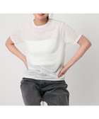 【ビューティ&ユース ユナイテッドアローズ/BEAUTY&YOUTH / UNITED ARROWS】のコットンナイロン天竺 シアー クルーネック ショートスリーブTシャツ OFF WHITE|ID: prp329100004584894 ipo3291000000032730688