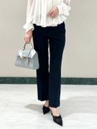 【スナイデル/SNIDEL】のベルト付きセミフレアパンツ 人気、トレンドファッション・服の通販 founy(ファニー) ファッション Fashion レディースファッション WOMEN パンツ Pants ベルト Belts 春 Spring コンビ Combination 今季 This Season シンプル Simple ストレート Straight ツイル Twill ポケット Pocket メタル Metal おすすめ Recommend thumbnail NVY[089]|ID: prp329100004584895 ipo3291000000032505565