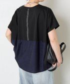 【その他のブランド/Other】の【大人の切替T】バックラインシルケットカットソー ブラック|ID: prp329100004584957 ipo3291000000032753492
