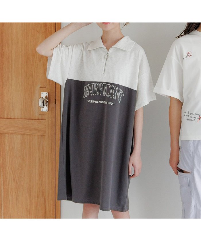 【グローバルワーク/GLOBAL WORK / KIDS】のフローズンTシャツ/ZIPワンピース/キッズ/497256 インテリア・キッズ・メンズ・レディースファッション・服の通販 founy(ファニー) https://founy.com/ ファッション Fashion キッズファッション Fashion for Kids ワンピース Dresses ハーフ Half, Half-Length 吸水 Absorbent, Quick-Dry 夏 Summer |ID: prp329100004584964 ipo3291000000033446977