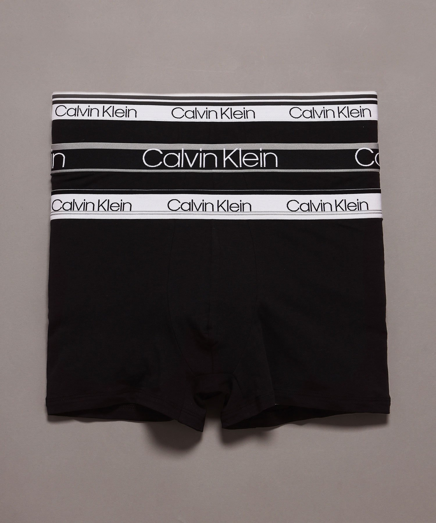 【カルバンクライン/Calvin Klein / MEN】の【公式ショップ】 カルバンクライン 3枚パック コットンストレッチ ボクサーパンツ Calvin Klein インテリア・キッズ・メンズ・レディースファッション・服の通販 founy(ファニー) 　ファッション　Fashion　メンズファッション　Men's Style Online　ボトムス　Bottoms/Men　アンダー　Under　ショーツ　Shorts　ストレッチ　Stretch　定番　Standard　Black|ID: prp329100004585004 ipo3291000000032585670