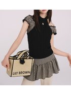 【リリーブラウン/Lily Brown】の【LILY BROWN×MARY QUANT】アメスリケーブルニット 人気、トレンドファッション・服の通販 founy(ファニー) ファッション Fashion レディースファッション WOMEN トップス・カットソー Tops/Tshirt ニット Knit Tops おすすめ Recommend コラボ Collaboration タオル Towel デニム Denim フロント Front ベーシック Basic ボーダー Border リゾート Resort ワンポイント One Point エレガント 上品 Elegant 無地 Plain Color thumbnail BLK[009]|ID: prp329100004585063 ipo3291000000032508167