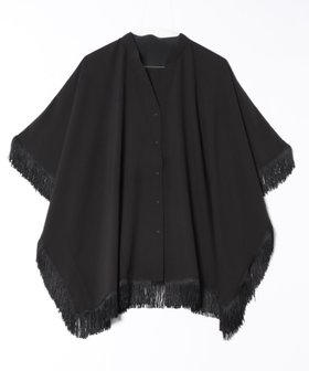 【その他のブランド/Other】のSETUP7/フリンジスクエアポンチョシャツ trc 人気、トレンドファッション・服の通販 founy(ファニー) ファッション Fashion レディースファッション WOMEN アウター Coat Outerwear ポンチョ Ponchos トップス・カットソー Tops/Tshirt シャツ/ブラウス Shirts/Blouses エレガント 上品 Elegant ガーリー Girly シンプル Simple スニーカー Sneakers セットアップ Set Up ダウン Down チェック Check テクスチャー Texture ドレス Dress バランス Balance パープル Purple フォルム Form ベスト Vest 再入荷 Restock/Back In Stock/Re Arrival おすすめ Recommend |ID:prp329100004585069