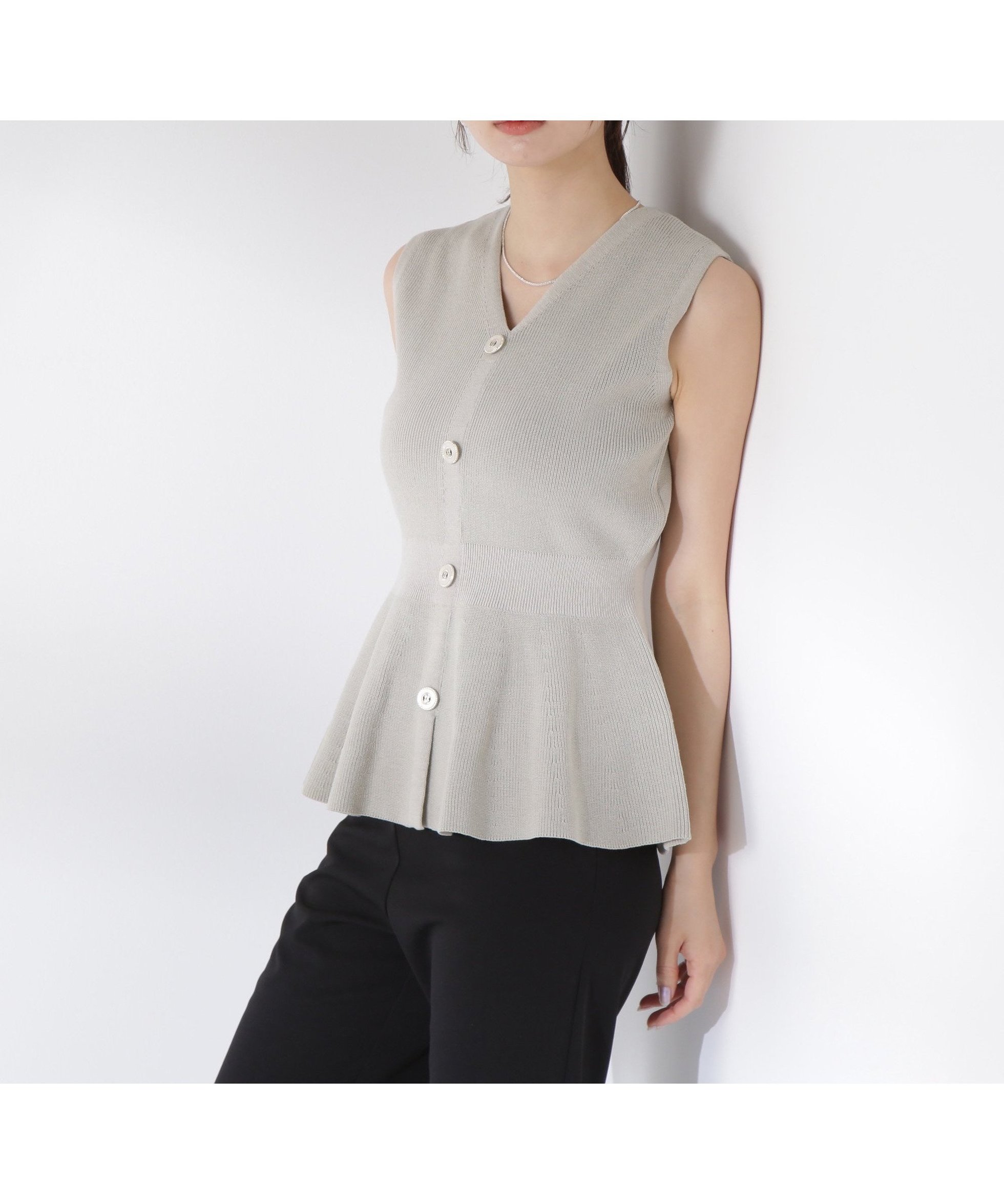 【プロポーション ボディドレッシング/PROPORTION BODY DRESSING】の畦ペプラムプルオーバー インテリア・キッズ・メンズ・レディースファッション・服の通販 founy(ファニー) 　ファッション　Fashion　レディースファッション　Fashion for Women　トップス・カットソー　Cut & Sew Tops　カジュアルプルオーバー・ニットトップス　Pullovers & Knit Tops / Casual Pullovers　シェイプ　Shape, Slim Fit　フロント　Front, Front Design　ペプラム　Peplum, Flared Hem　畦　Ribbed Knit　カーキ|ID: prp329100004585095 ipo3291000000033200074