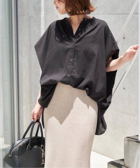 【スローブ イエナ/SLOBE IENA】 《WEB・一部店舗限定/追加 》レーヨンボイルバンドカラーブラウス人気、トレンドファッション・服の通販 founy(ファニー) ファッション Fashion レディースファッション Fashion for Women トップス・カットソー Cut & Sew Tops シャツ・ブラウス・オフィスカジュアル Elegant Blouses & Button-Ups 2025年 2025 2025-2026秋冬・A/W Autumn/Winter 2025–26 AW25–26 |ID:prp329100004585101