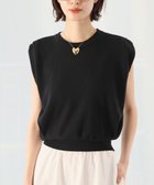 【ガール/GIRL】のショルダータックノースリーブサマーニットトップス【洗える】 BK|ID: prp329100004585135 ipo3291000000033273066