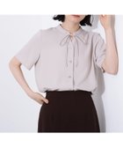 【エヌ ナチュラルビューティーベーシック/N.Natural Beauty basic】のナローリボンタイブラウス 人気、トレンドファッション・服の通販 founy(ファニー) ファッション Fashion レディースファッション Fashion for Women トップス・カットソー Cut & Sew Tops シャツ・ブラウス・オフィスカジュアル Elegant Blouses & Button-Ups おすすめ Recommended / Our Picks ジャケット Jacket, Outerwear ジョーゼット Georgette, Semi-Sheer Fabric デニム Denim, Jeans Material バランス Balance, Style Balance リボン Ribbon, Bow エレガント 上品 Elegant thumbnail ベージュ|ID: prp329100004585179 ipo3291000000032647340