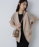 【フリーズマート/FREE'S MART】の金ボタンシアー半袖シャツジャケット ベージュ|ID: prp329100004585264 ipo3291000000032511180