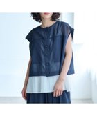 【キャスト/CAST】の【着用しわ軽減/セットアップ対応】シアージレ 人気、トレンドファッション・服の通販 founy(ファニー) ファッション Fashion レディースファッション Ladies' Fashion Online アウター Coat Outerwear トップス・カットソー Tops/Tshirt ベスト/ジレ Gilets/Vests おすすめ Recommend インナー Inner カットソー Cut And Sew スクエア Square セットアップ Set Up フォルム Form リネン Linen 夏 Summer 春 Spring S/S・春夏 Ss・Spring/Summer 秋 Autumn/Fall thumbnail ネイビー|ID: prp329100004585305 ipo3291000000032651916