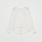 【エリオポール/heliopole】のCHECK DRAWSTRING SHIRT ホワイト|ID: prp329100004585332 ipo3291000000033719859