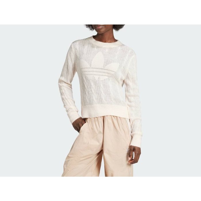 【アディダス/adidas】の【公式】アディダス adidas トレフォイル セーター インテリア・キッズ・メンズ・レディースファッション・服の通販 founy(ファニー) https://founy.com/ ファッション Fashion レディースファッション Ladies' Fashion Online セーター Sweater デニム Denim フィット Fit レギュラー Regular |ID: prp329100004585707 ipo3291000000032515555