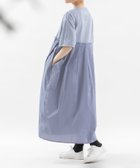 【プードゥドゥ/POU DOU DOU】のUSコットン布帛ドッキングワンピース 人気、トレンドファッション・服の通販 founy(ファニー) ファッション Fashion レディースファッション Ladies' Fashion Online ワンピース Dress シンプル Simple スマート Smart タイプライター Typewriter トレンド Trend ドッキング Docking フォルム Form ポケット Pocket 半袖 Short Sleeve リラックス Relax エレガント 上品 Elegant thumbnail ブルー|ID: prp329100004585726 ipo3291000000032607294