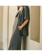 【フレイ アイディー/FRAY I.D】のバストドレープキャミワンピース/ウォッシャブル・防シワ GRY[006]|ID:prp329100004585742