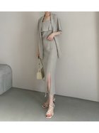 【フレイ アイディー/FRAY I.D】のバストドレープキャミワンピース/ウォッシャブル・防シワ BEG[037]|ID:prp329100004585742