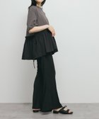 【ケービーエフ/KBF / URBAN RESEARCH】のシャイニーイージーフレアパンツ BLACK|ID: prp329100004585752 ipo3291000000032720948