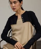 【サロン アダム エ ロペ/SALON adam et rope'】のnu=layerショート丈カーディガン 人気、トレンドファッション・服の通販 founy(ファニー) ファッション Fashion レディースファッション WOMEN トップス・カットソー Tops/Tshirt カーディガン Cardigans エアリー Airy カーディガン Cardigan シアー Sheer ショート Short ボレロ Bolero thumbnail ブラック(01)|ID: prp329100004585756 ipo3291000000032515904