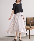 【アールピーエス/rps】のホットフィックススカートドッキングワンピース 人気、トレンドファッション・服の通販 founy(ファニー) ファッション Fashion レディースファッション Fashion for Women スカート Skirts ジョーゼット Georgette, Semi-Sheer Fabric ストレッチ Stretch, Stretchy Fabric ドッキング Docking, Mixed Material ポケット Pocket, Pocket Detail thumbnail ブラック|ID: prp329100004585767 ipo3291000000033208080