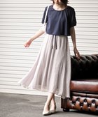 【アールピーエス/rps】のホットフィックススカートドッキングワンピース 人気、トレンドファッション・服の通販 founy(ファニー) ファッション Fashion レディースファッション Fashion for Women スカート Skirts ジョーゼット Georgette, Semi-Sheer Fabric ストレッチ Stretch, Stretchy Fabric ドッキング Docking, Mixed Material ポケット Pocket, Pocket Detail thumbnail ネイビー|ID: prp329100004585767 ipo3291000000033208081