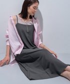 【インディヴィ/INDIVI】の【洗える/SETUP可能】エアリージャージ キャミワンピ チャコールグレー|ID: prp329100004585772 ipo3291000000032607308